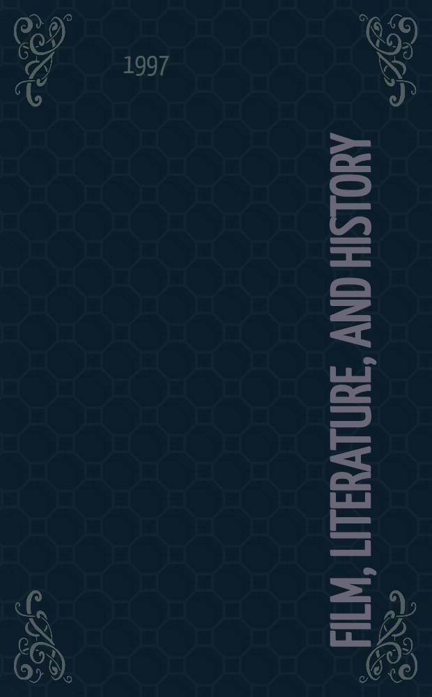 Film, literature, and history