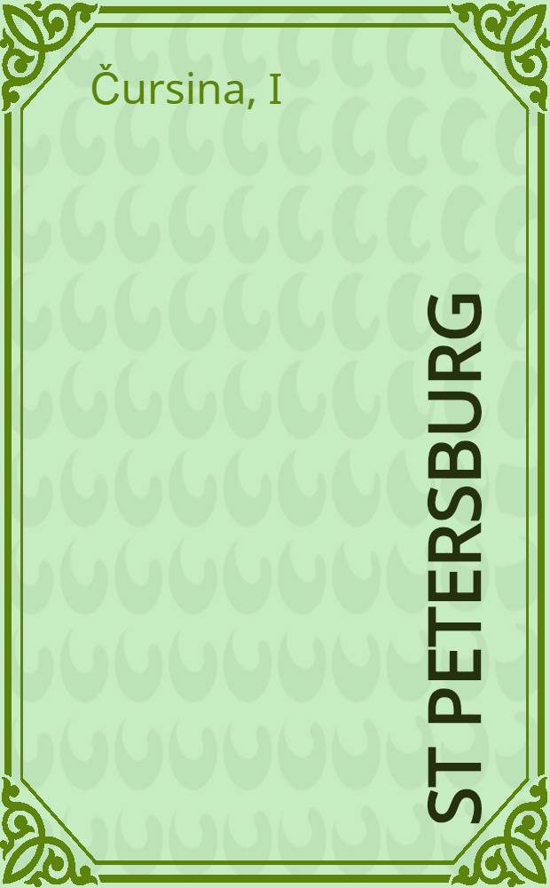 St Petersburg