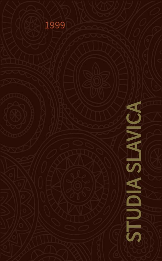 Studia Slavica