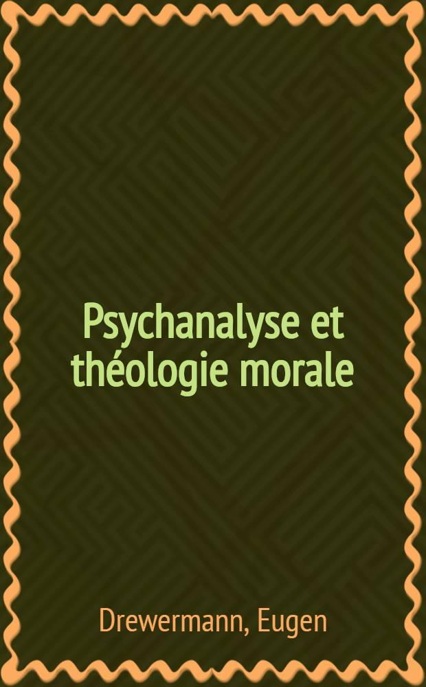 Psychanalyse et théologie morale = Выдумки и суицид.