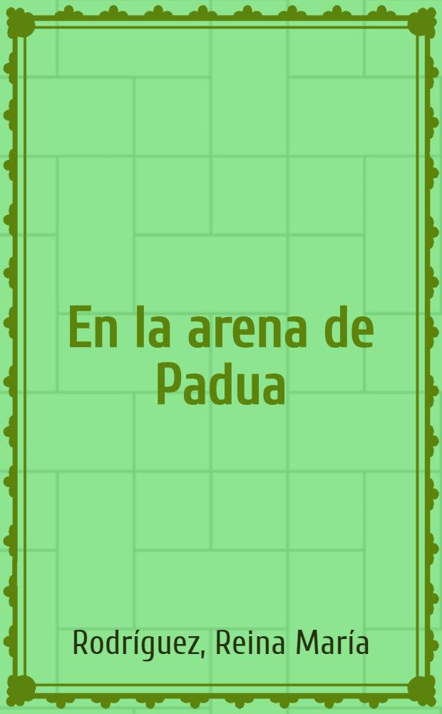 En la arena de Padua