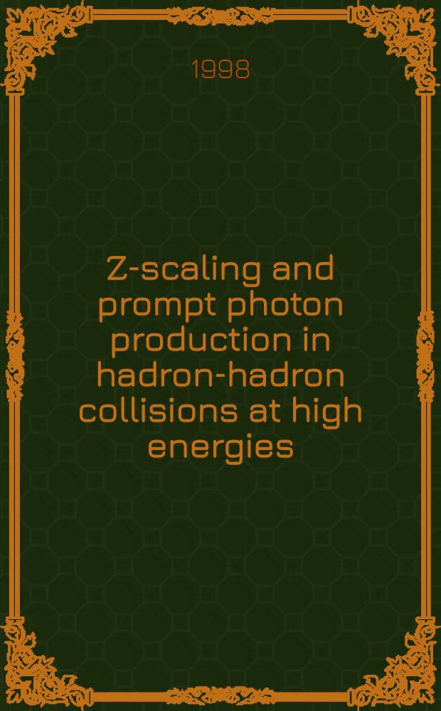 Z-scaling and prompt photon production in hadron-hadron collisions at high energies