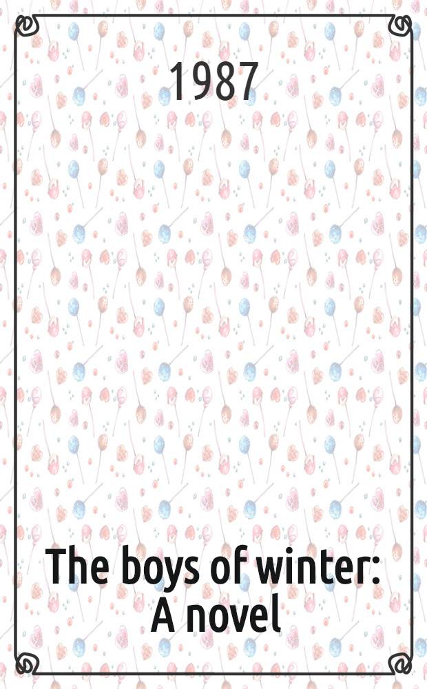 The boys of winter : A novel