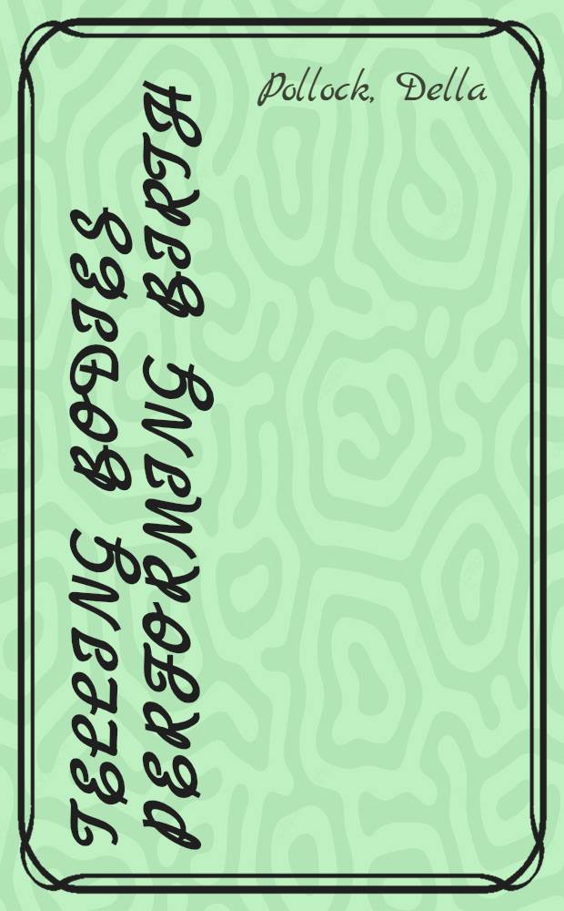 Telling bodies performing birth : Everyday narratives of childbirth = Рассказывают тела, производящие роды. обычные повествования о родах.