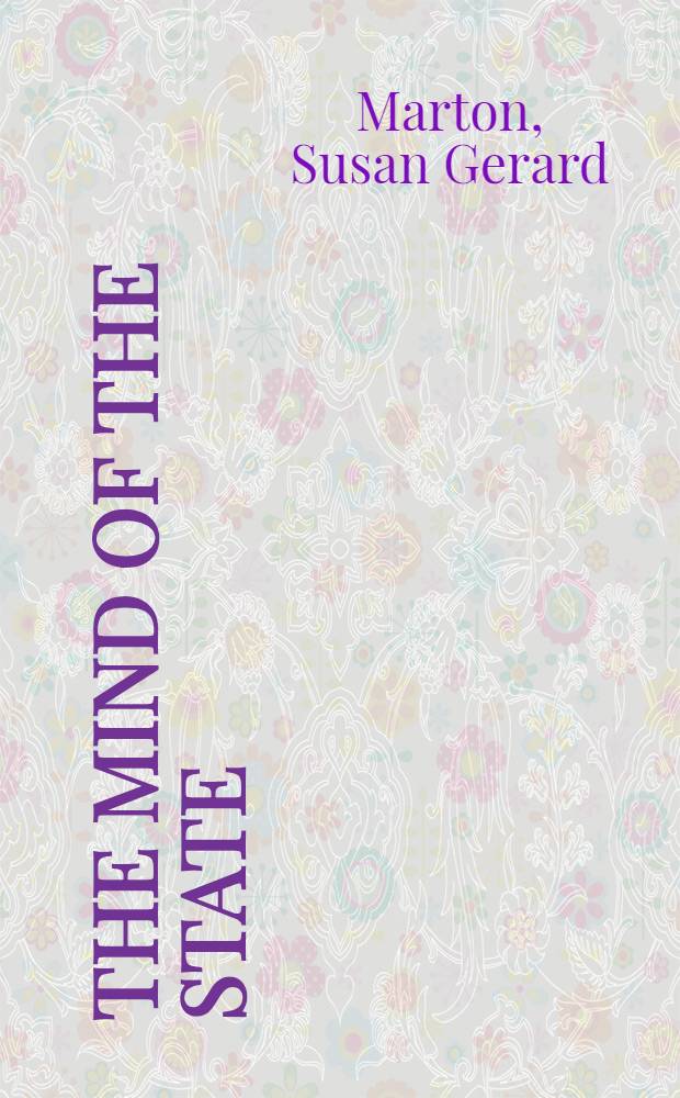 The mind of the state : The politics of univ. autonomy in Sweden, 1968-1998 : Diss.