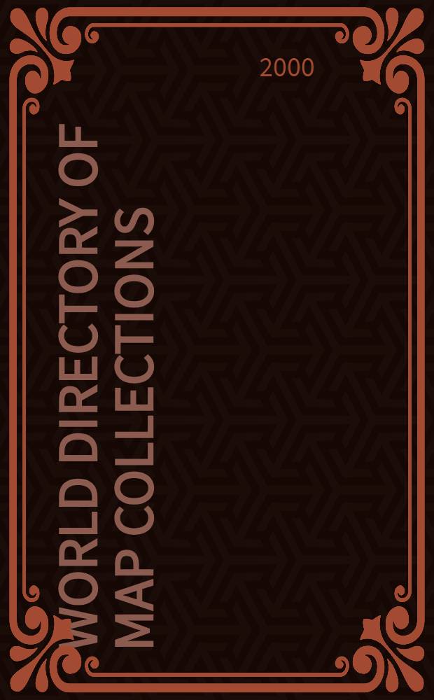 World directory of map collections = Всемирный указатель коллекций карт.