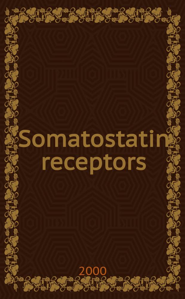 Somatostatin receptors: an update on the role of somatostatin receptors in the immune and haematological systems in health and disease = Соматостатиновые рецепторы: моделирования роли рецепторов соматостатина для имунной и гематологической системы у здоровых и больных.