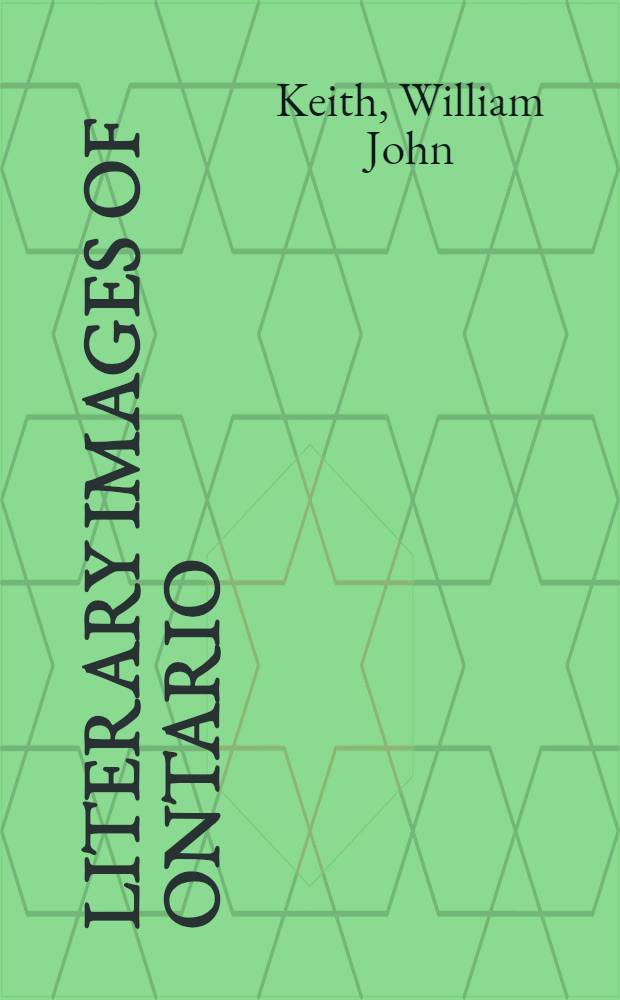 Literary images of Ontario