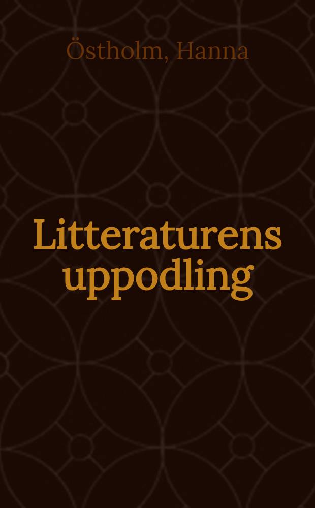 Litteraturens uppodling : Läsesällskap och litteraturkritik som politisk strategi vid sekelskiftet 1800