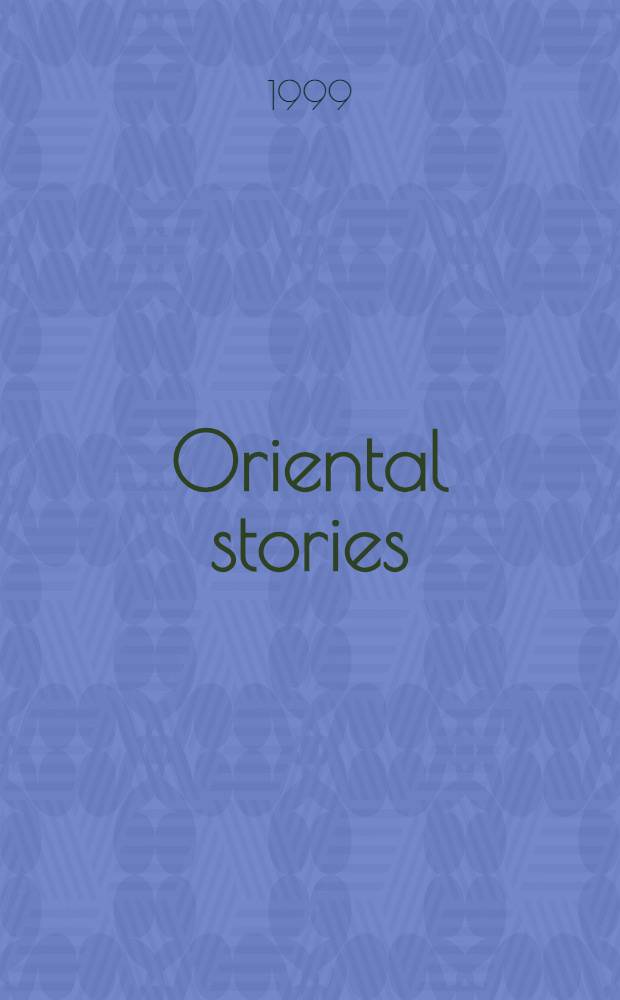 Oriental stories