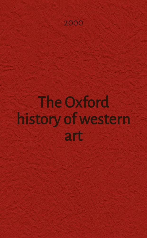The Oxford history of western art