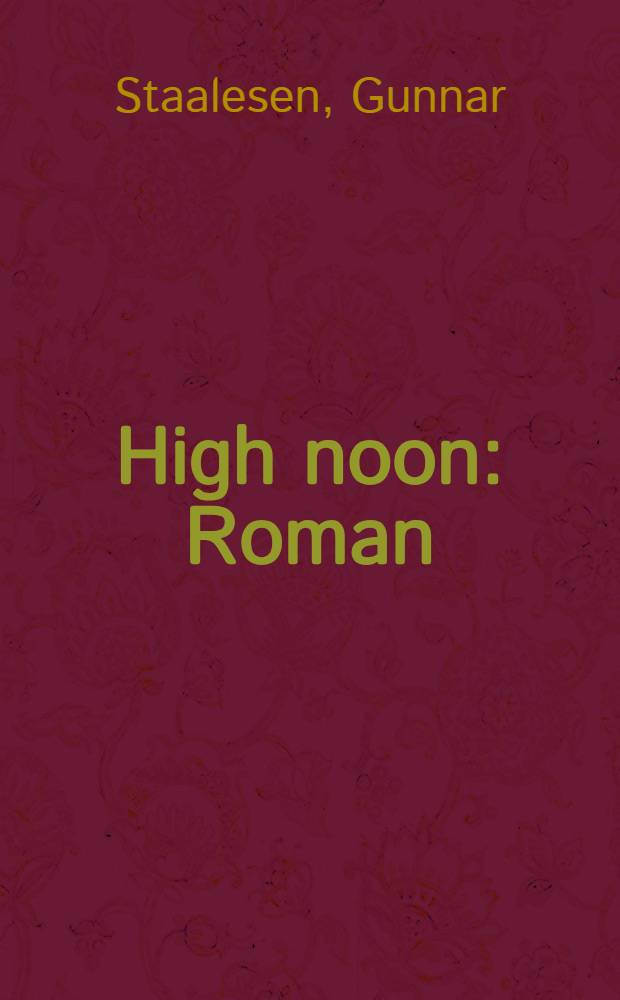 1950 : High noon : Roman