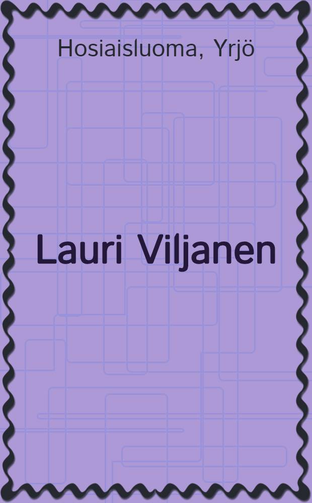 Lauri Viljanen