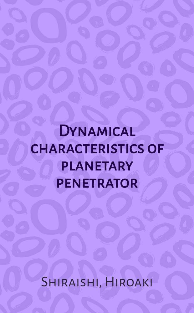 Dynamical characteristics of planetary penetrator: effect of incidence angle and attack angle at impact = Динамические характеристики планеты. Эффект углового падения и аттака углового столкновения.