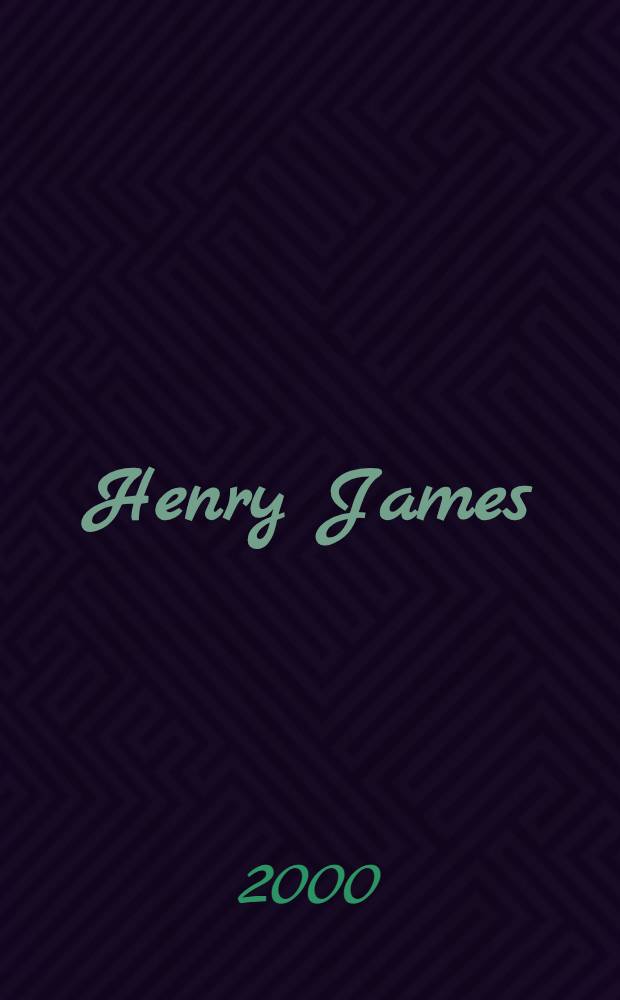 Henry James