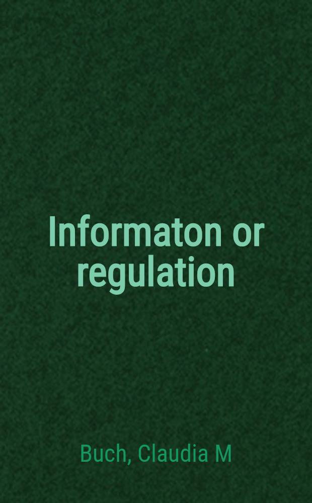 Informaton or regulation : What is driving the intern. activities of commercial banks ? = Информационное регулирование международных активов в коммерческих банках.