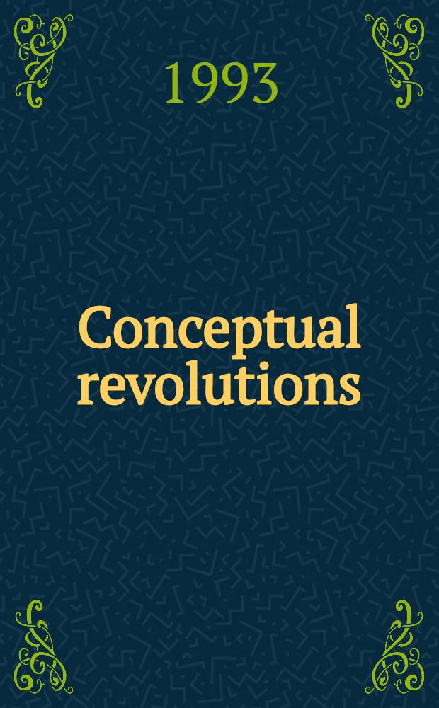 Conceptual revolutions