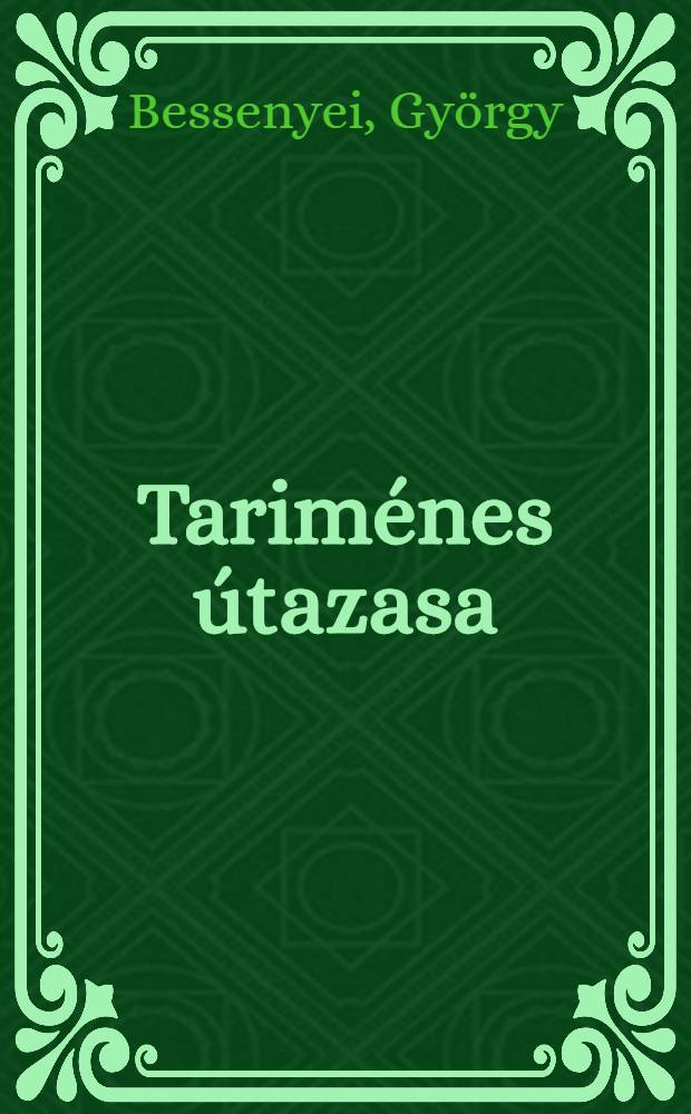 Tarim&eacute;nes &uacute;tazasa