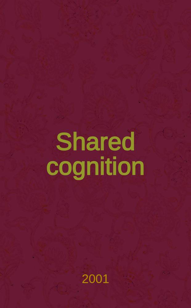 Shared cognition