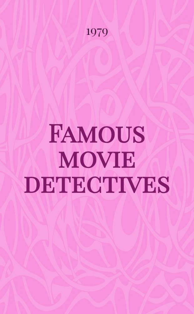 Famous movie detectives