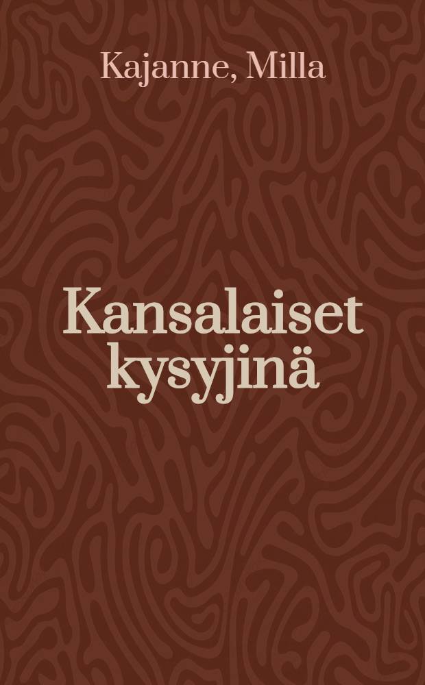 Kansalaiset kysyjinä : Yleisön kysyminen osana vuorovaikutusta television EU-keskusteluissa