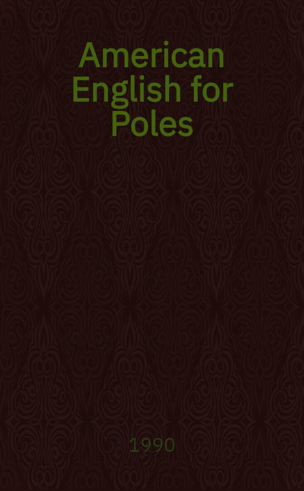 American English for Poles : Kurs audiowizualny