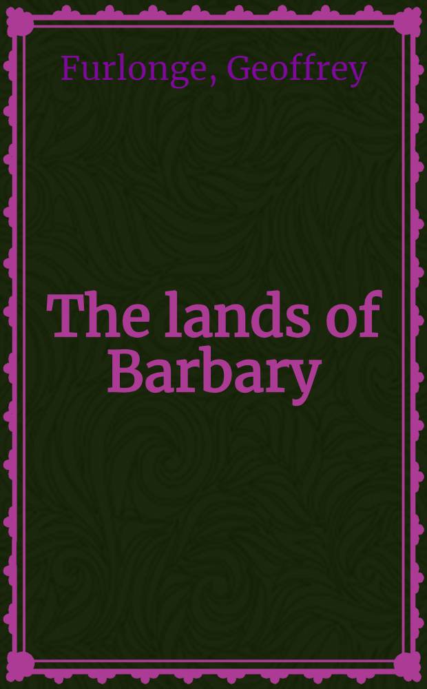 The lands of Barbary