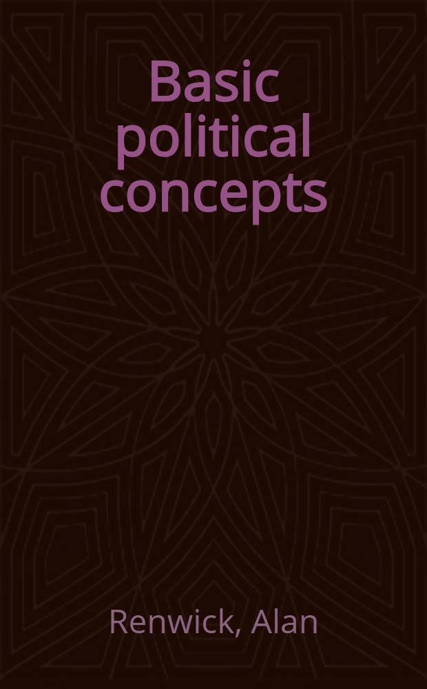 Basic political concepts