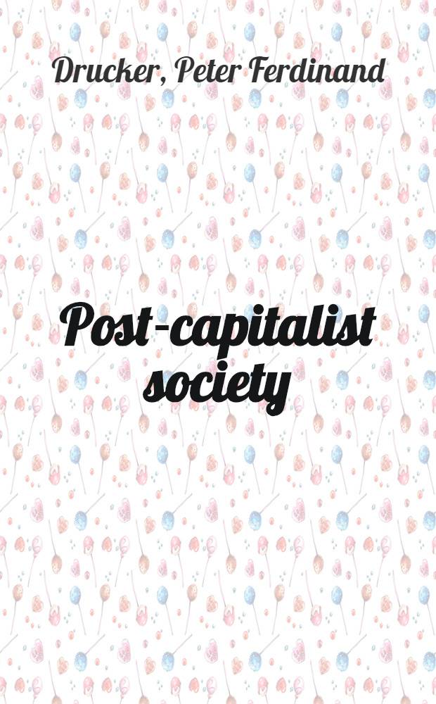 Post-capitalist society