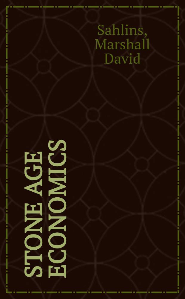Stone age economics