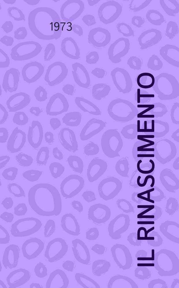 Il rinascimento