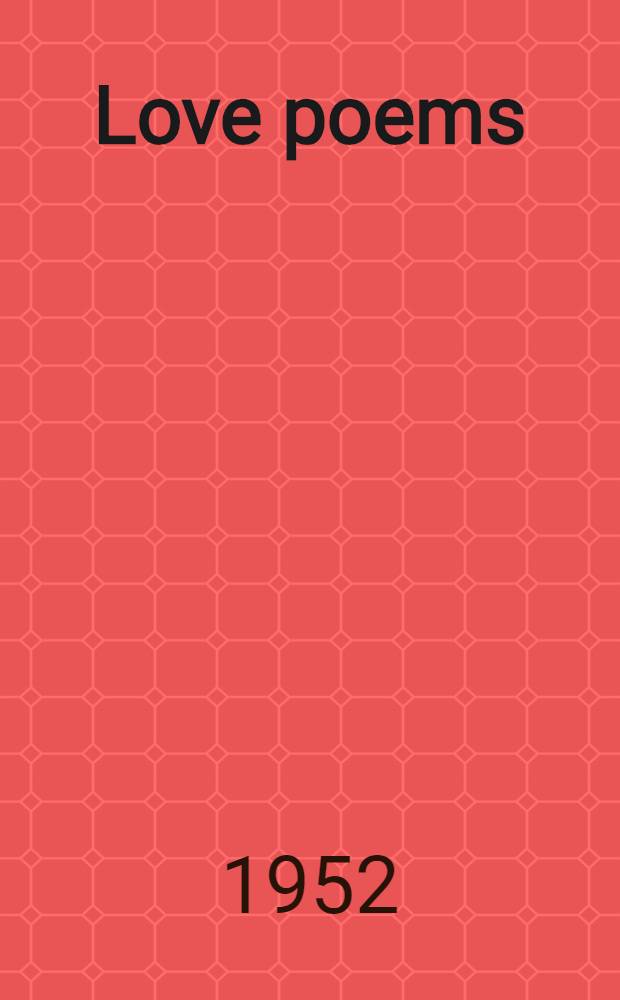 Love poems