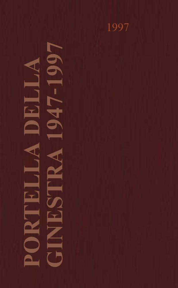 Portella della Ginestra 1947-1997: tra storia e memoria : Cat. della Mostra doc., Piana degli Albanesi, 26 apr. - 2 magg. 1997, Palermo = Борьба сельскохозяйственных рабочих за свои права - Портелла де Гинеста, 1947 - 1948