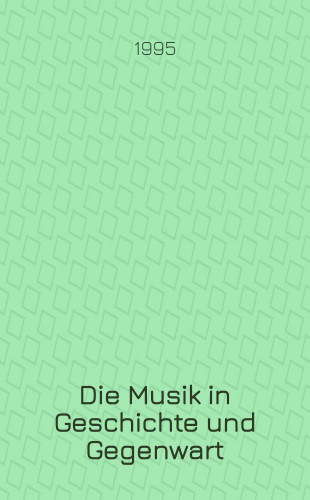 Die Musik in Geschichte und Gegenwart : Allg. Enzykl. der Musik 21 Bd. in 2 T. Sacht. 2 : Böh - Enc
