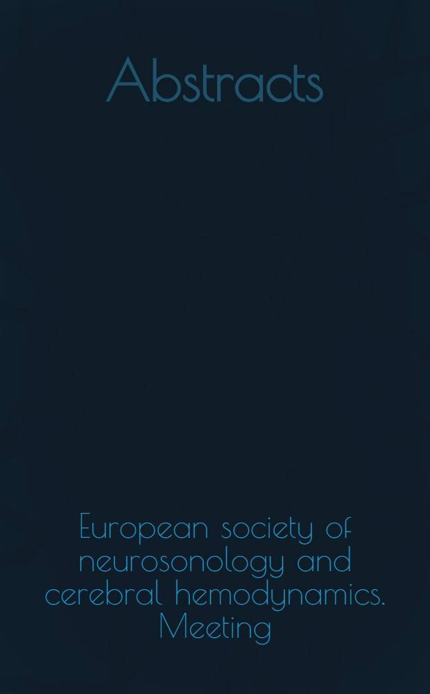 Abstracts