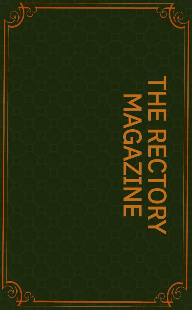 The Rectory magazine