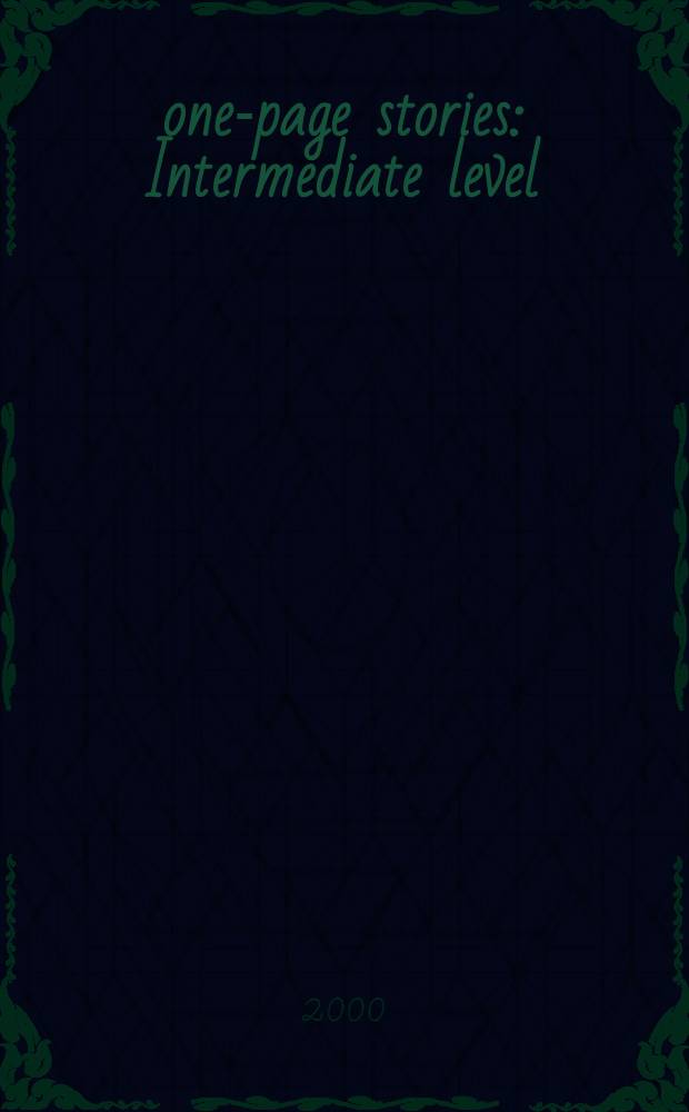 50 one-page stories : Intermediate level