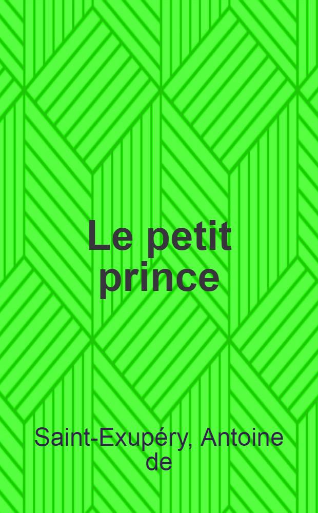Le petit prince