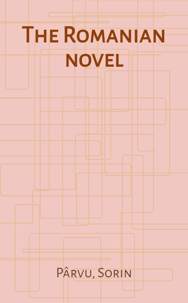 The Romanian novel