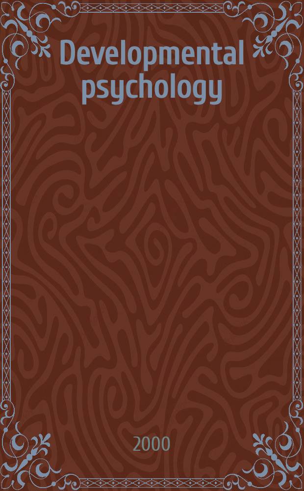Developmental psychology : How nature and nurture interact