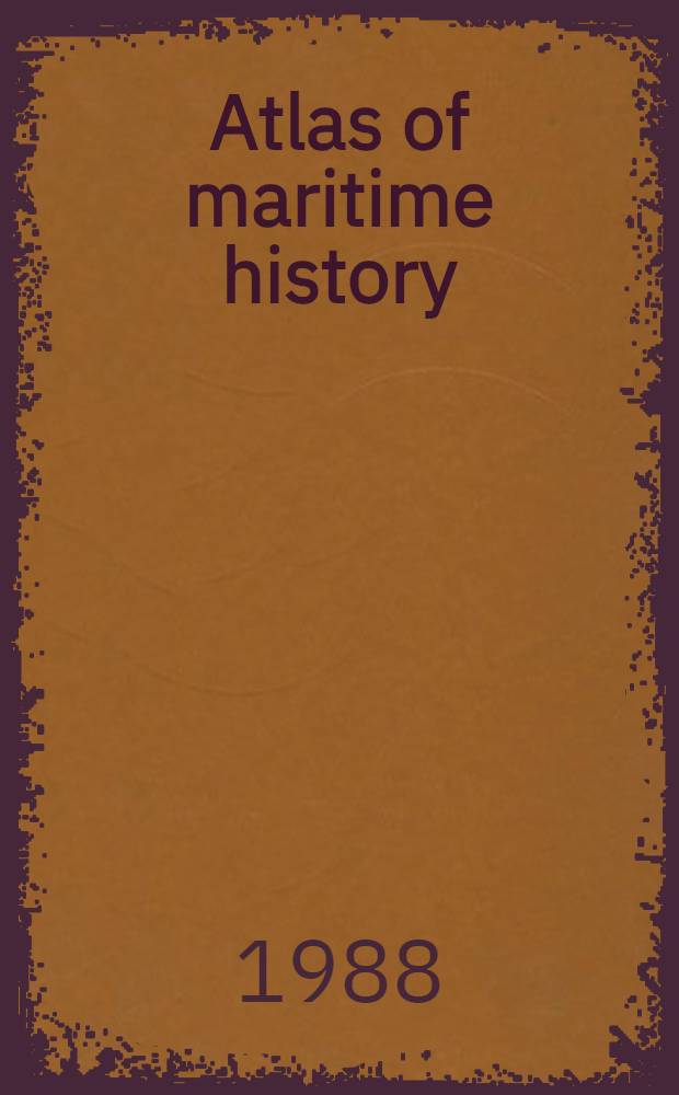 Atlas of maritime history