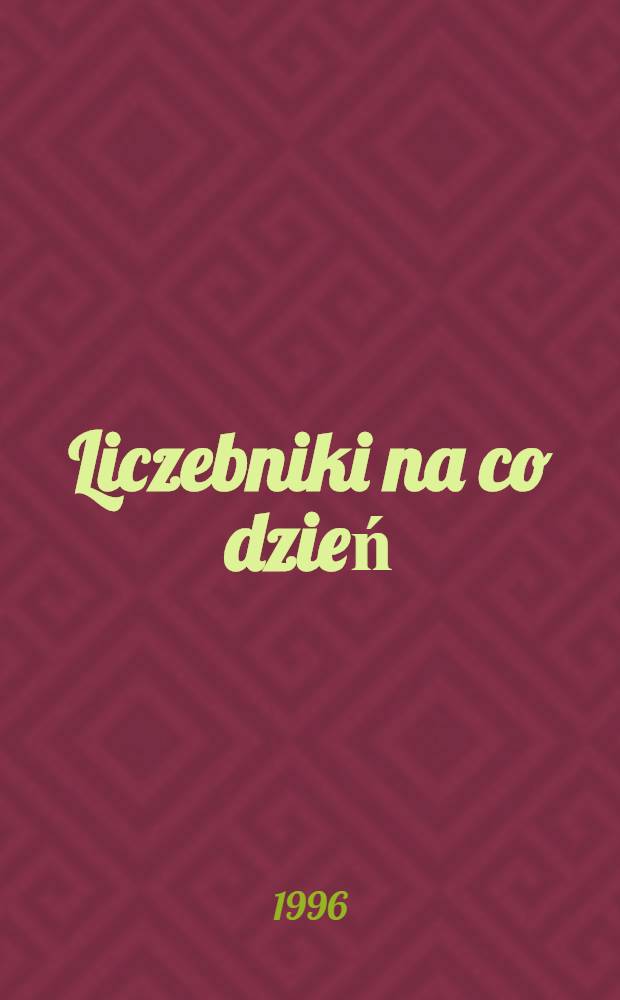 Liczebniki na co dzień