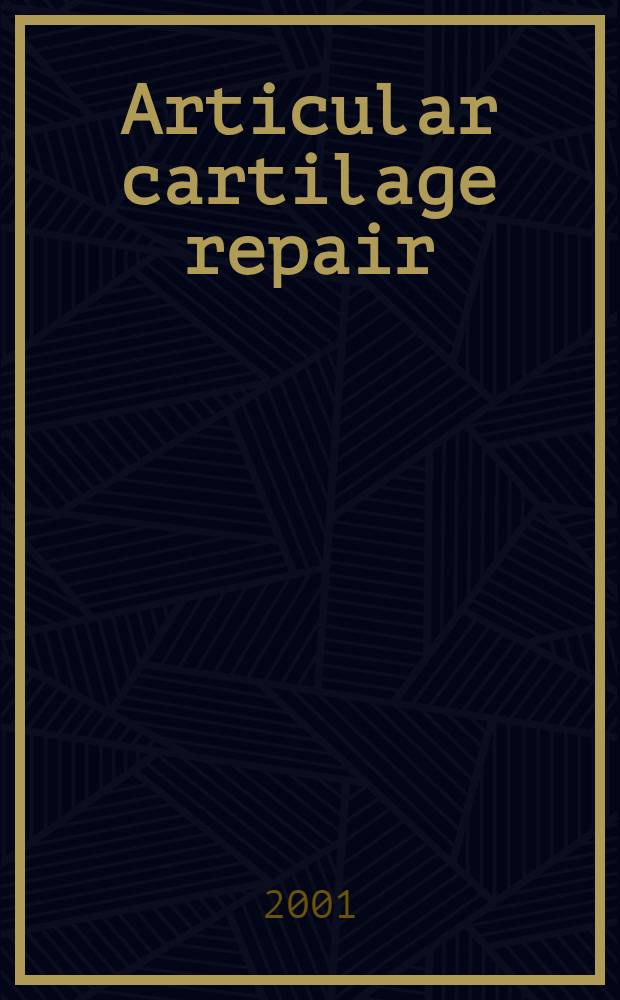 Articular cartilage repair