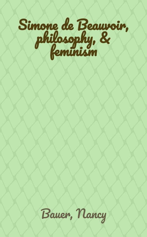 Simone de Beauvoir, philosophy, & feminism = Симон де Бовуар,философия,феминизм