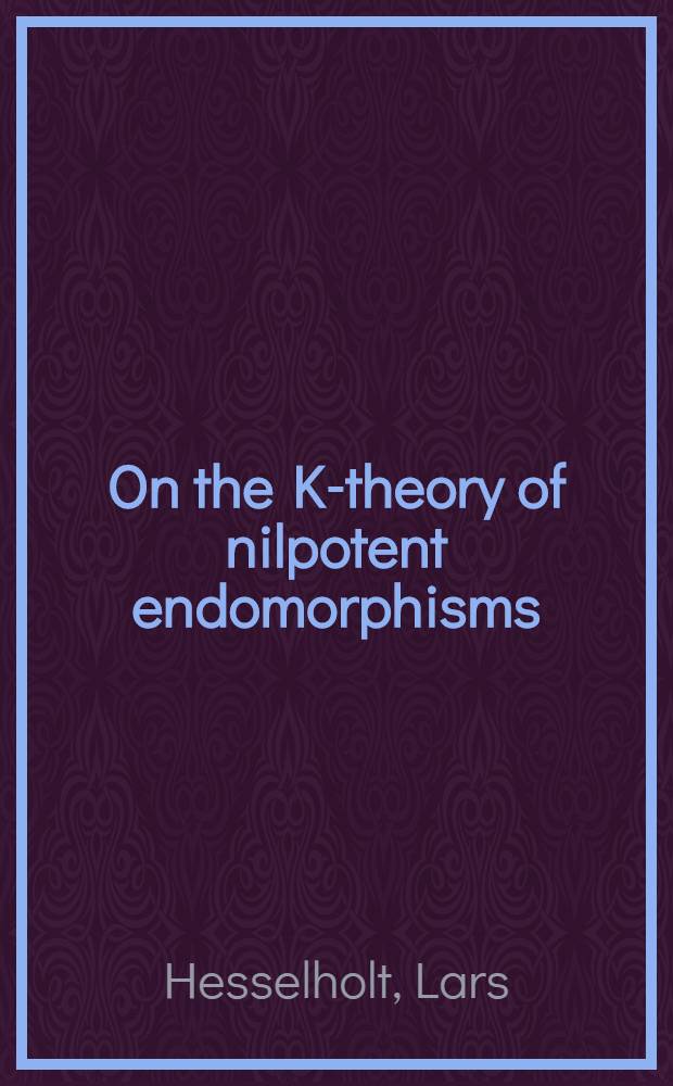 On the K-theory of nilpotent endomorphisms