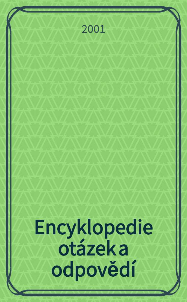 Encyklopedie otázek a odpovědí