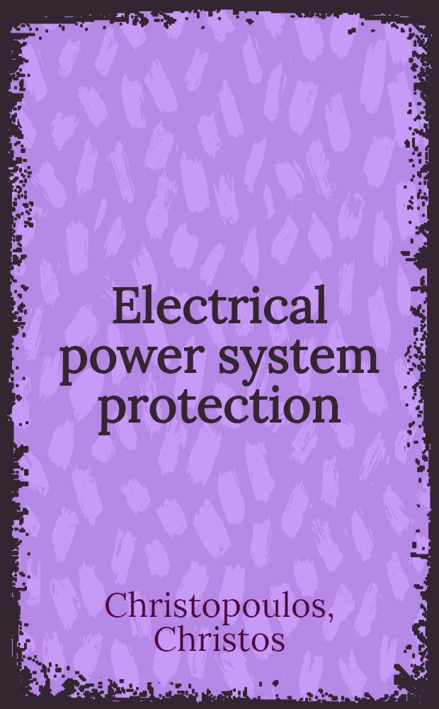 Electrical power system protection