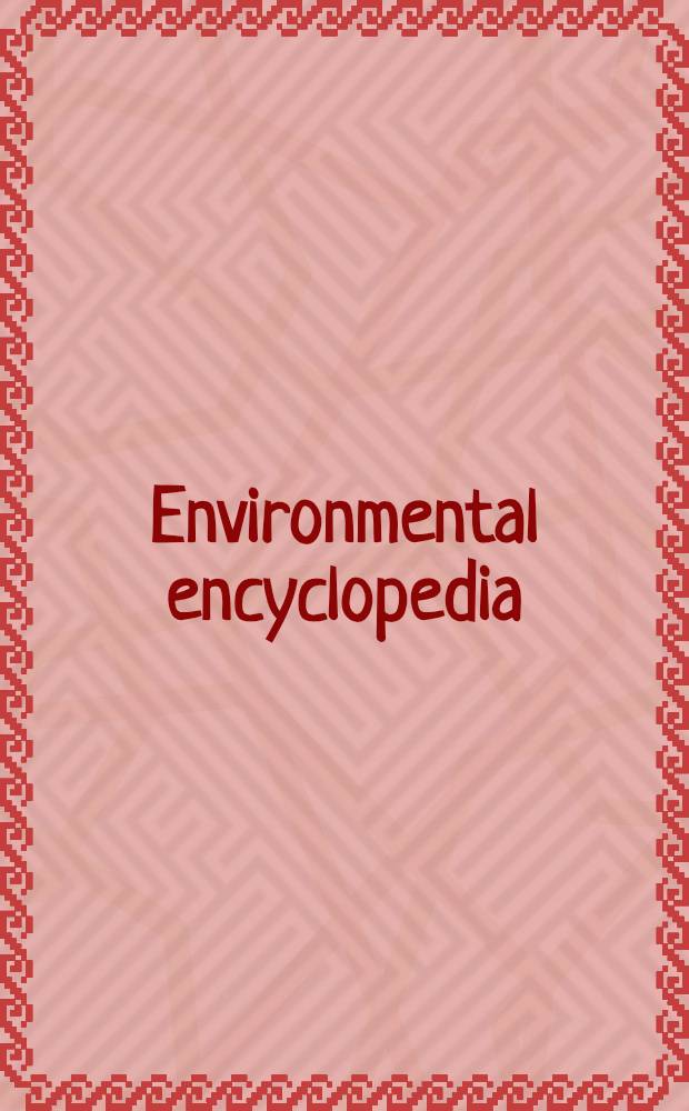 Environmental encyclopedia