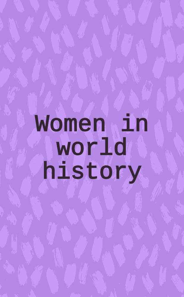 Women in world history : A biogr. encycl. Vol. 5 : Ead-Fur