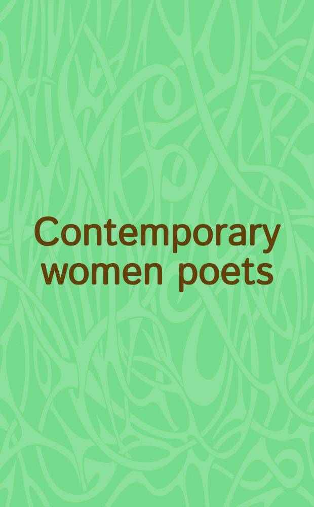 Contemporary women poets = Современные поэтессы.Справочник.